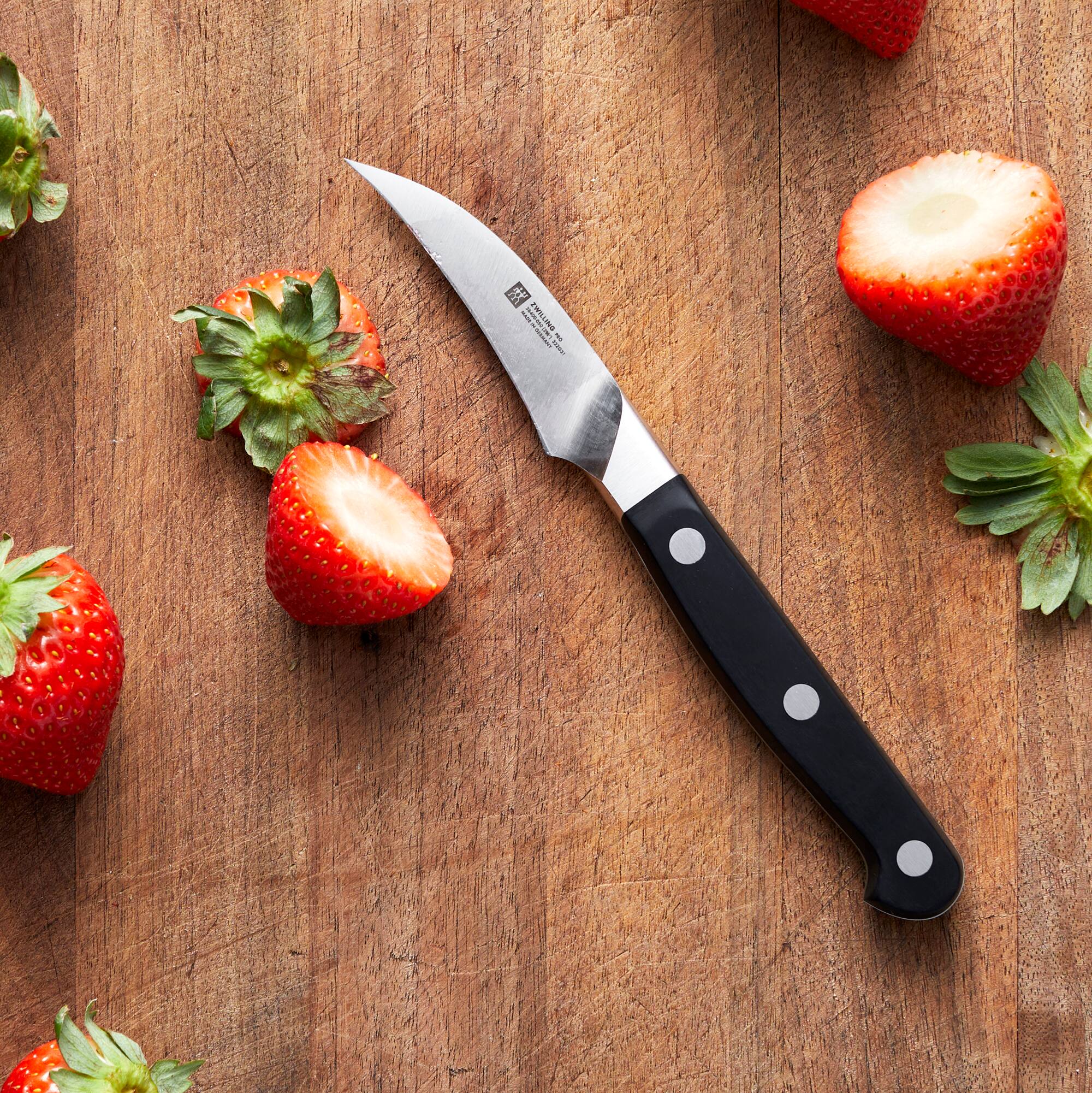 Alt View 3. ZWILLING - ZWILLING Pro 2.75-inch Bird's Beak Peeling Knife - Stainless Steel.