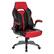 Angle. OSP Home Furnishings - Orion Gaming Chair - Red/Black.