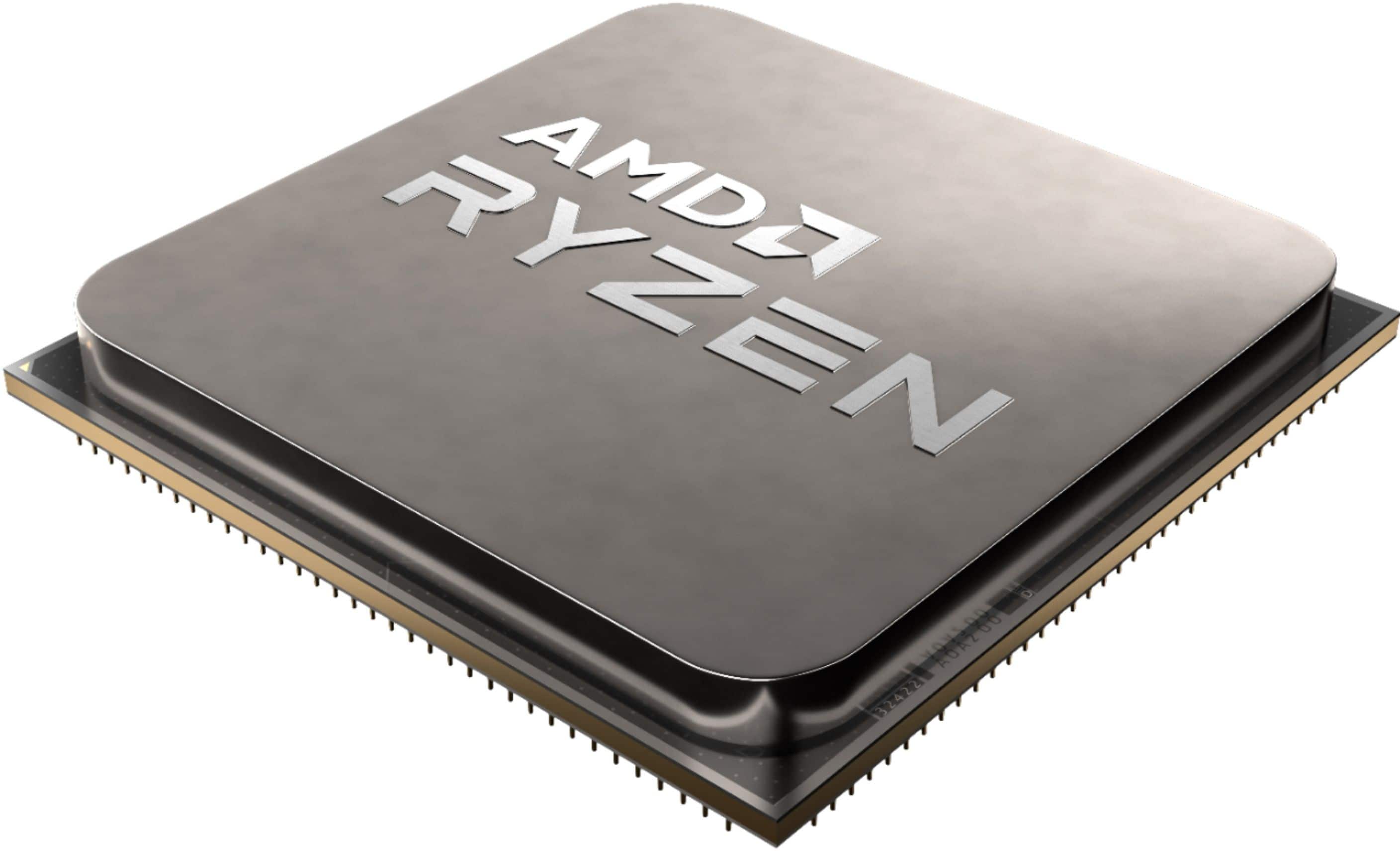 Alt View 11. AMD - Ryzen 7 5800X 4th Gen 8-core, 16-threads Unlocked Desktop Processor Without Cooler - Black.