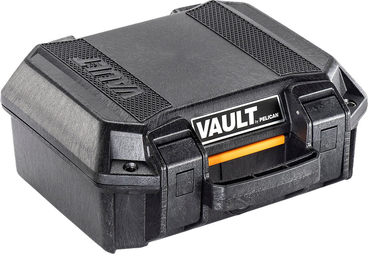 Angle View: Pelican - Vault Small Case - Black