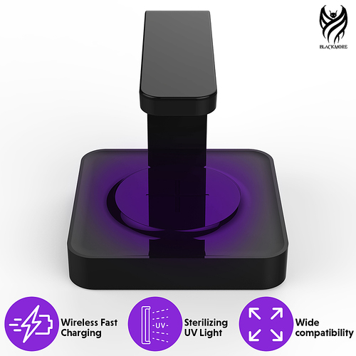Blackmore - Ultraviolet Light Sanitizing Wireless Fast Charger