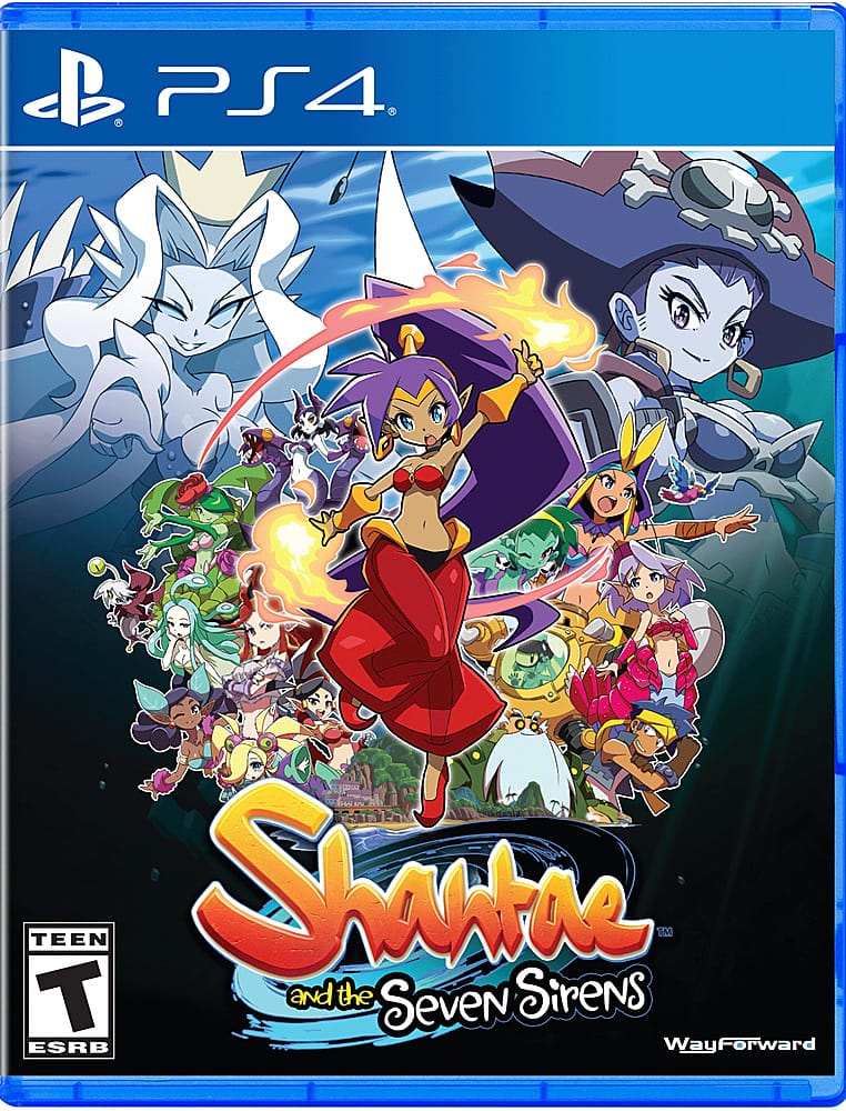 Front. Limited Run Games - Shantae and the Seven Sirens.