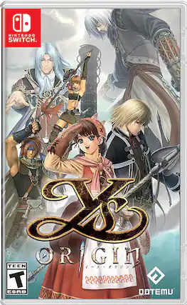 Front. Limited Run Games - Ys Origin. - T (Teen 13+)