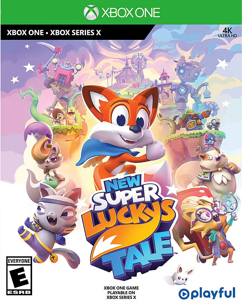 Front. Playful - New Super Lucky's Tale. - E (Everyone)