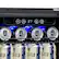 Alt View 12. NewAir - 96-Can Built-In Beverage Cooler with Precision Temperature Controls and Adjustable Shelves - Black Stainless Steel.