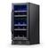Alt View 11. NewAir - 15” Built-in 29 Bottle Dual Zone Compressor Wine Fridge - Black Stainless Steel.