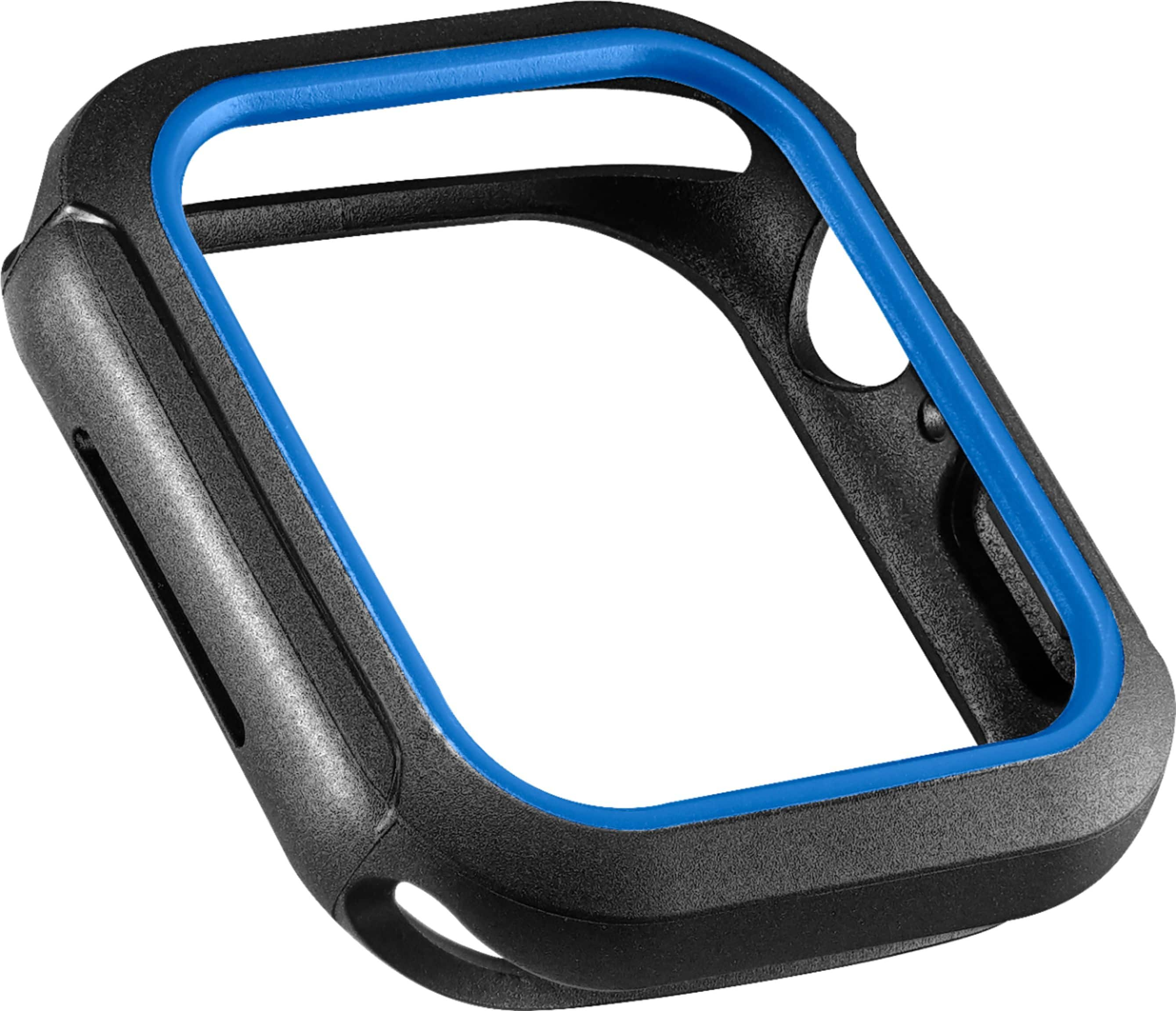 Angle View: Modal™ - Bumper Case for Apple Watch 44mm - Black