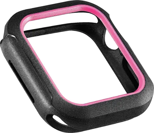 Angle. Modal™ - Bumper Case for Apple Watch 40mm - Black.