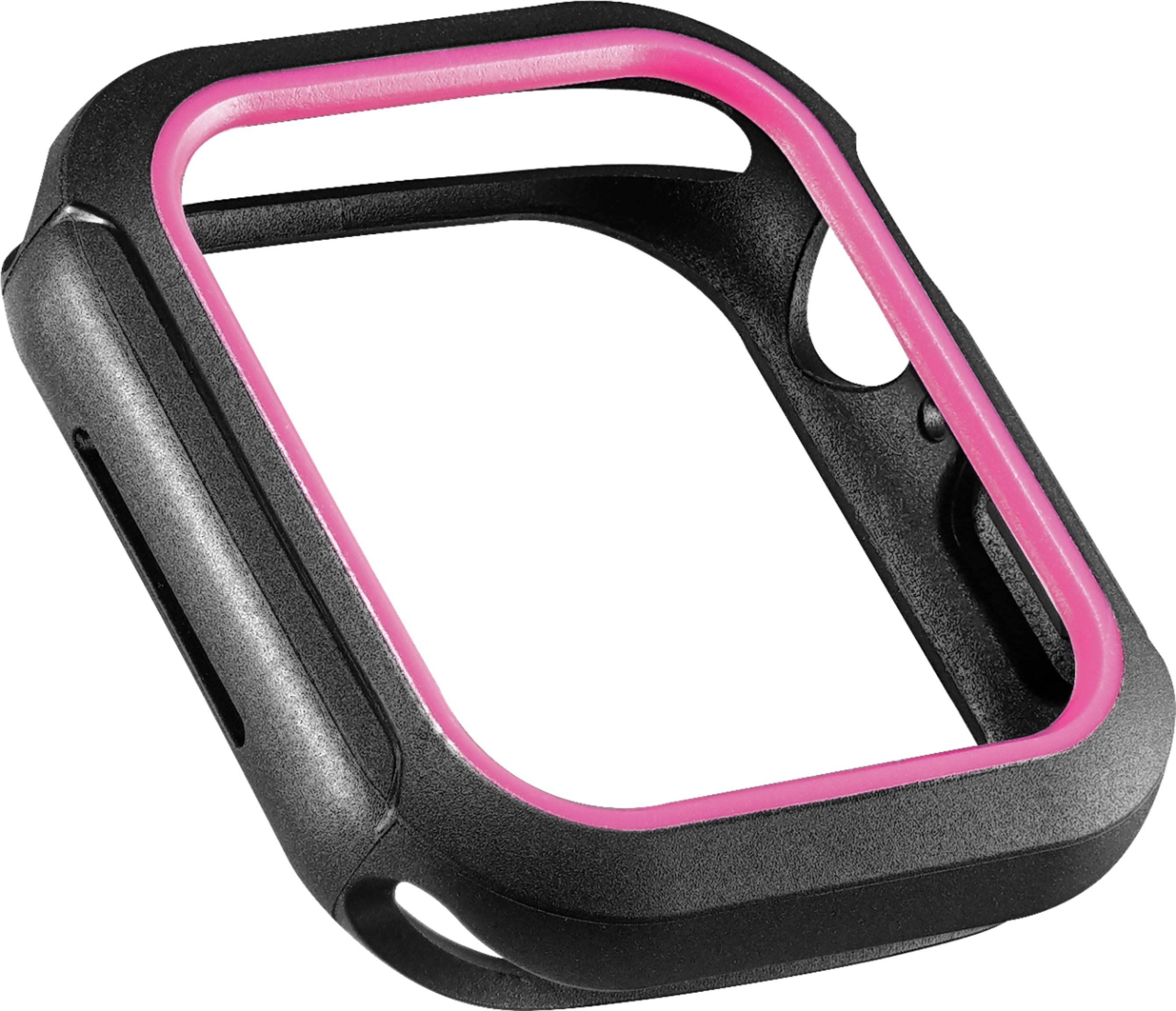 Angle View: Modal™ - Bumper Case for Apple Watch 44mm - Black