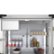 Alt View Zoom 11. Bosch - 500 Series 21 Cu. Ft. French Door Counter-Depth Smart Refrigerator with External Water and Ice Maker - Black stainless steel.