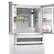 Alt View 11. Bosch - 800 Series 20 Cu. Ft. 4-Door French Door Counter-Depth Smart Refrigerator with Beverage Cooler Drawer - Stainless Steel.