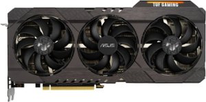 ASUS - NVIDIA GeForce TUF-RTX3070 8GB GDDR6 PCI Express 4.0 Graphics Card - Black - Front_Zoom