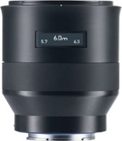 ZEISS - Batis 85mm f/1.8 Short-Telephoto Camera Lens for Full-frame Sony E-Mount Mirrorless Cameras - Black - Front_Zoom