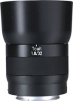 ZEISS - Touit 32mm f/1.8 Standard Camera Lens for APS-C Sony E-Mount Mirrorless Cameras - Black - Front_Zoom