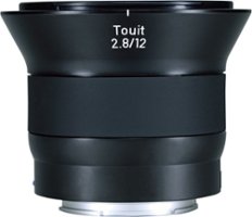 ZEISS - Touit 12mm f/2.8 Ultra Wide-angle Camera Lens for APS-C Sony E-Mount Mirrorless Cameras - Black - Front_Zoom