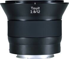 Front. ZEISS - Touit 12mm f/2.8 Ultra Wide-angle Camera Lens for APS-C Sony E-Mount Mirrorless Cameras - Black.