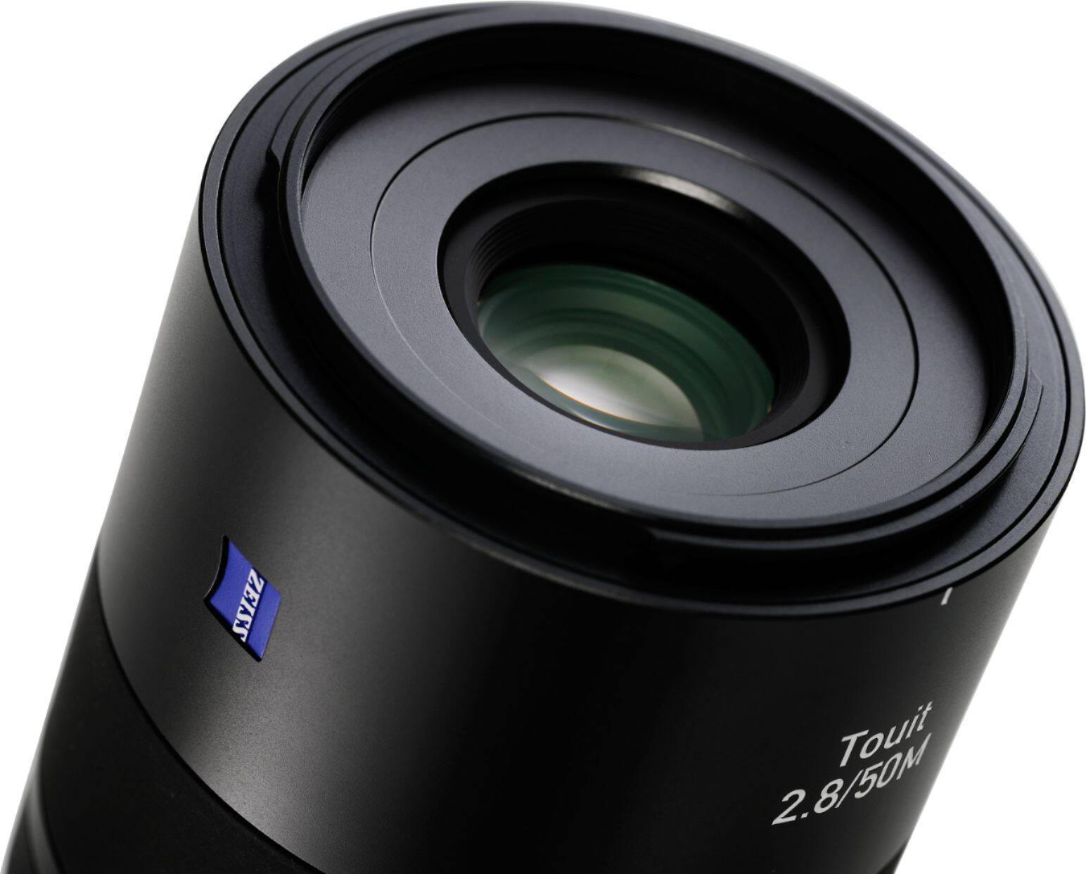 Alt View 12. ZEISS - Touit 50mm f/2.8 Short-Telephoto, 1:1 Macro Camera Lens for APS-C Sony E-Mount Mirrorless Cameras - Black.