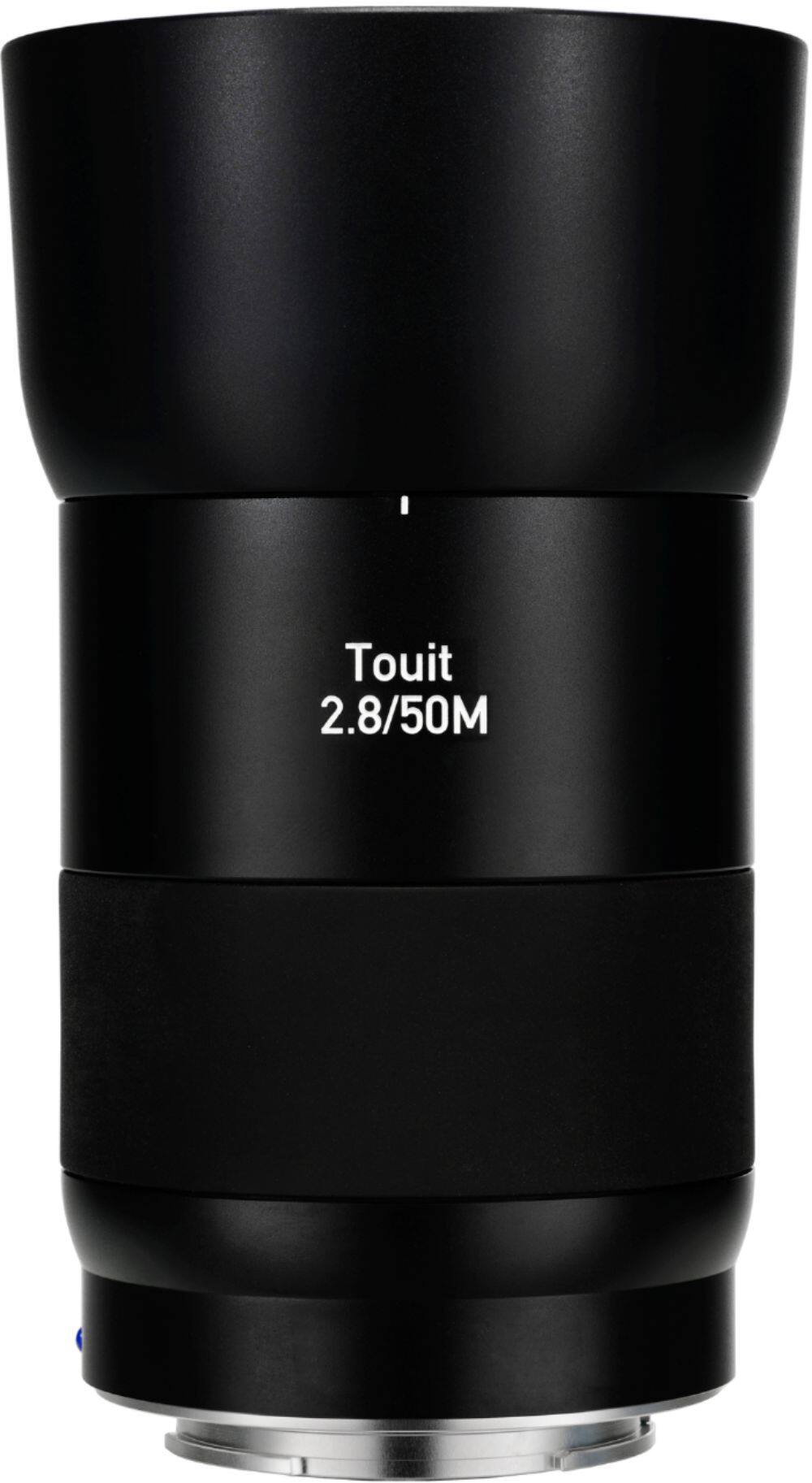 Alt View 14. ZEISS - Touit 50mm f/2.8 Short-Telephoto, 1:1 Macro Camera Lens for APS-C Sony E-Mount Mirrorless Cameras - Black.