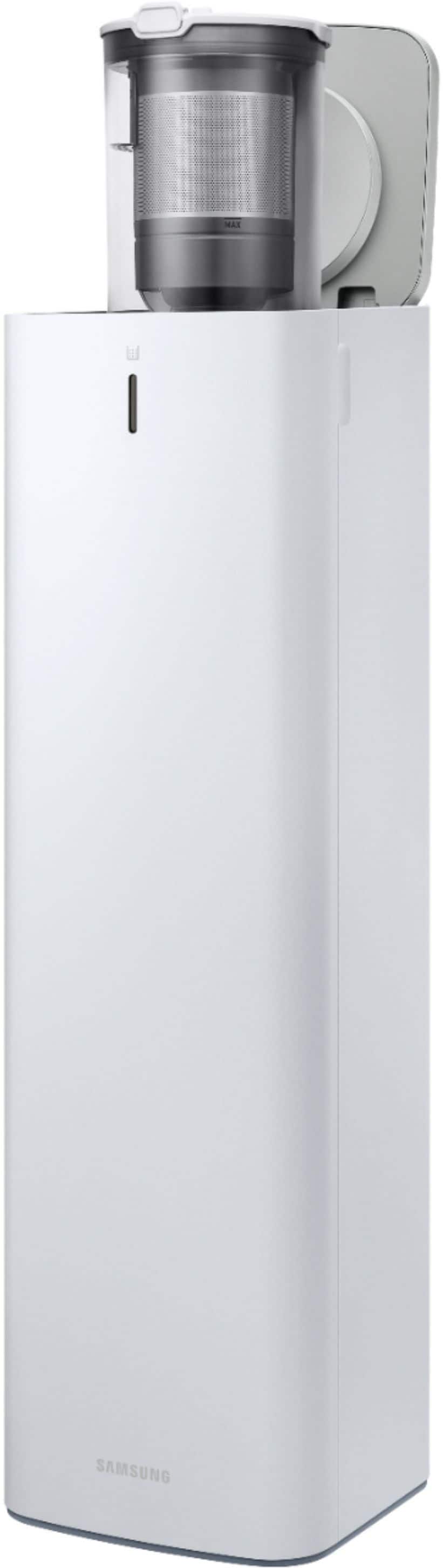 Alt View 11. Samsung - Clean Station Automatic Dustbin - White.