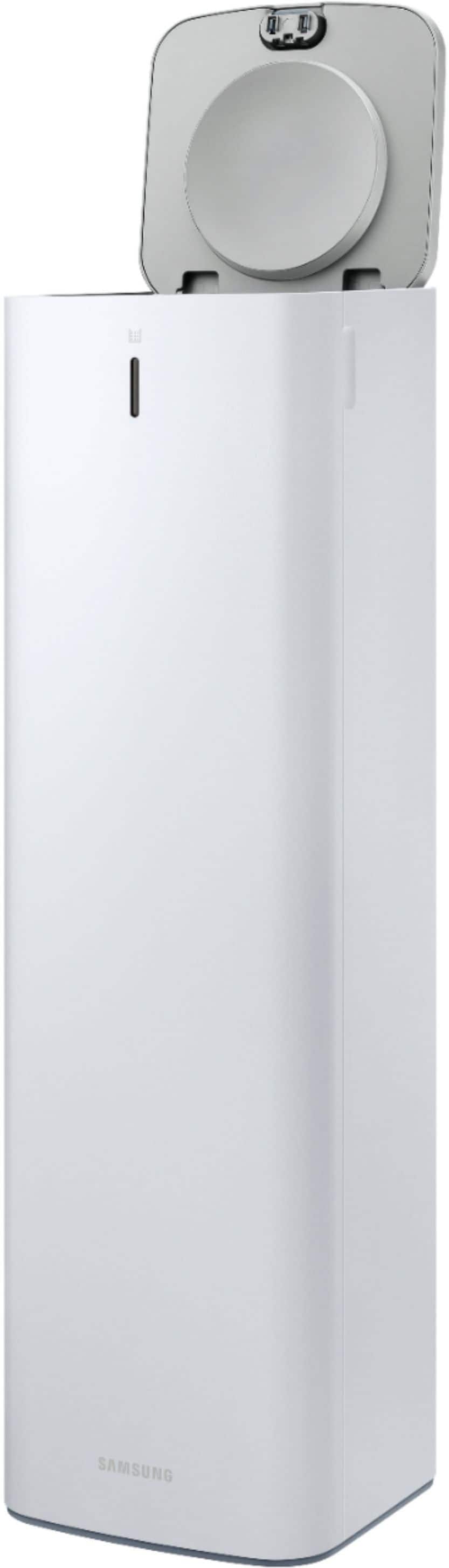 Alt View 13. Samsung - Clean Station Automatic Dustbin - White.