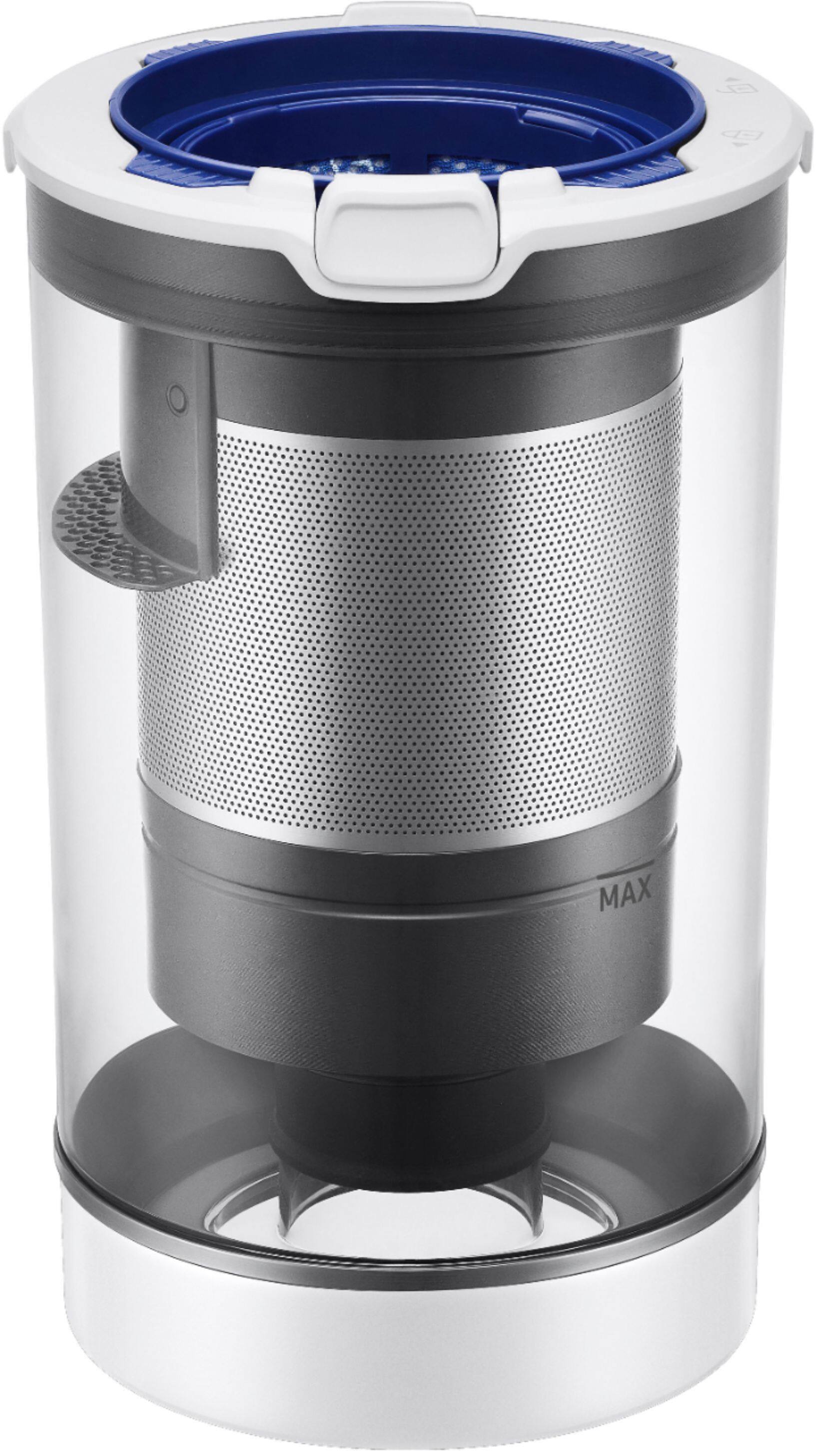 Alt View 19. Samsung - Clean Station Automatic Dustbin - White.