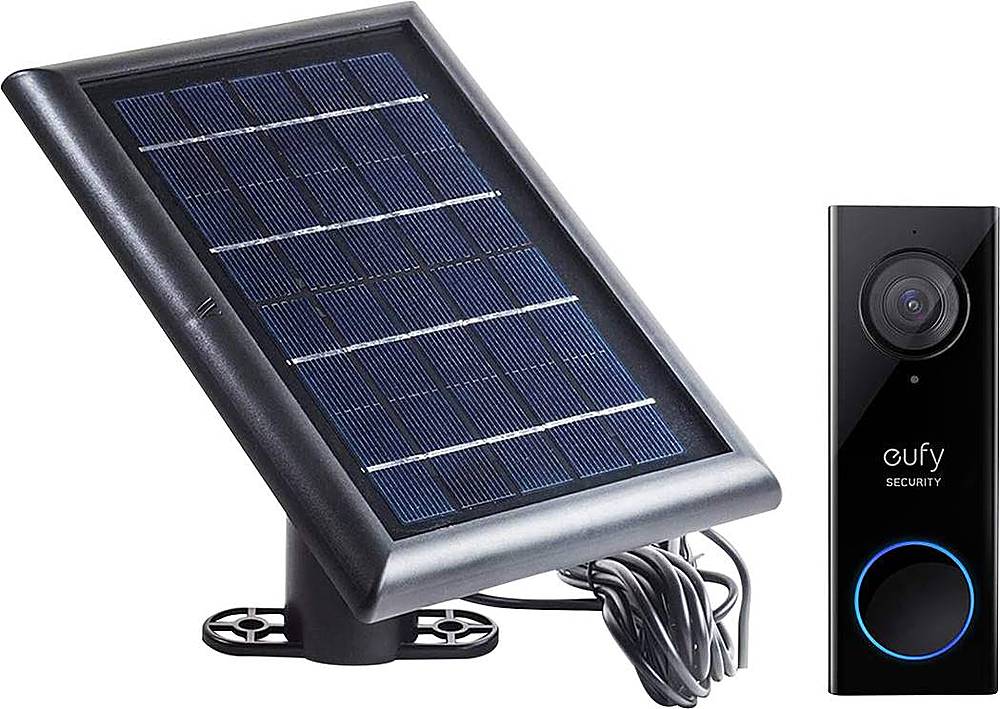 eufy solar charger not charging doorbell