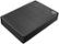 Angle. Seagate - One Touch 1TB External USB 3.0 Portable Hard Drive with Rescue Data Recovery Services - Black.