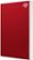 Alt View Zoom 1. Seagate - One Touch 2TB External USB 3.0 Portable Hard Drive with Rescue Data Recovery Services - Red.