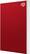 Alt View 1. Seagate - One Touch 2TB External USB 3.0 Portable Hard Drive with Rescue Data Recovery Services - Red.