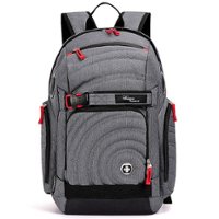 Swissdigital Design - Xavie Backpack - Grey - Front_Zoom
