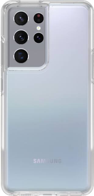 Otterbox Symmetry Clear Series For Samsung Galaxy S21 Ultra 5g Clear 77 Best Buy