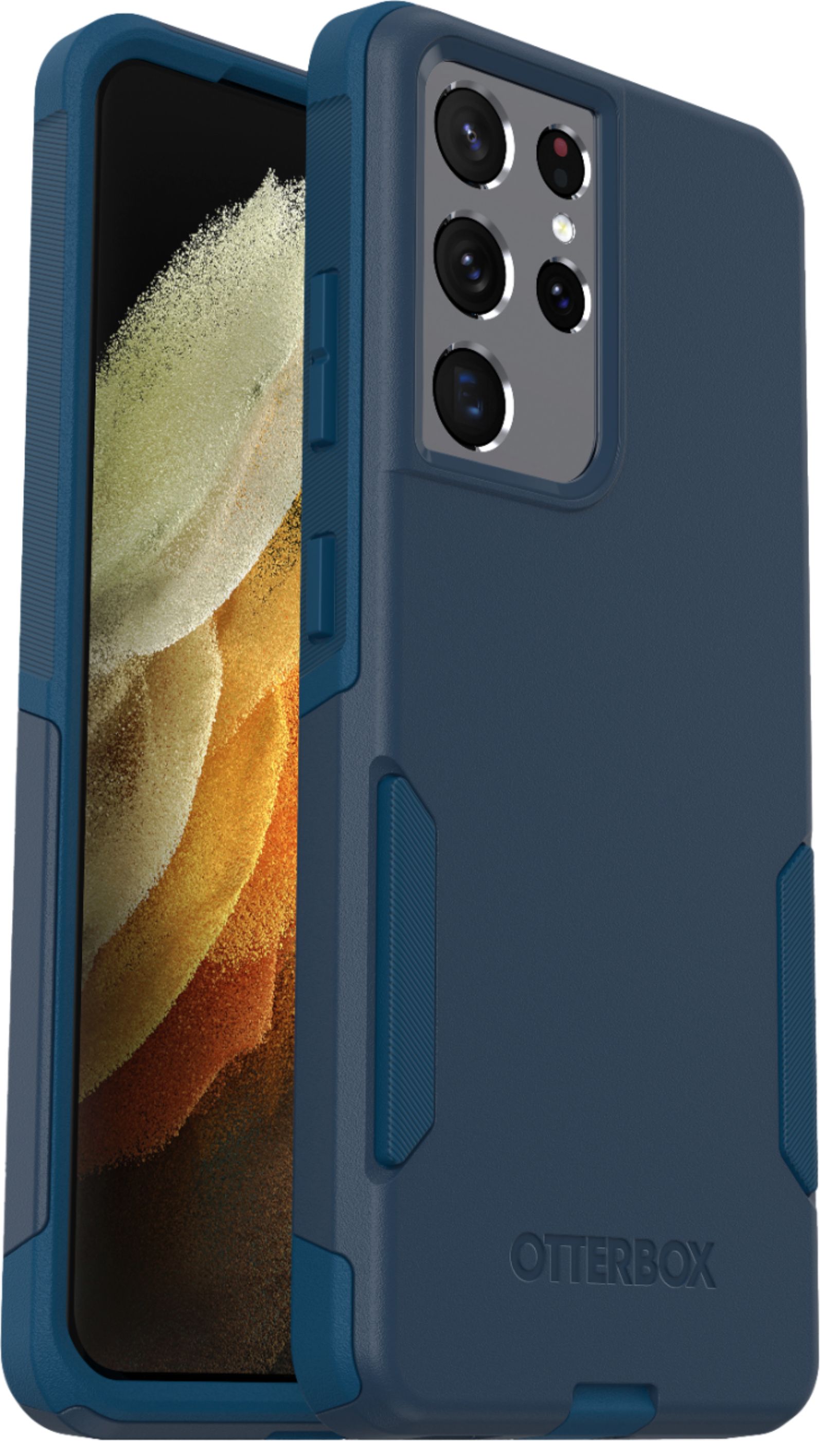Angle View: OtterBox - Commuter Series for Samsung Galaxy S21 Ultra 5G - Bespoke Way