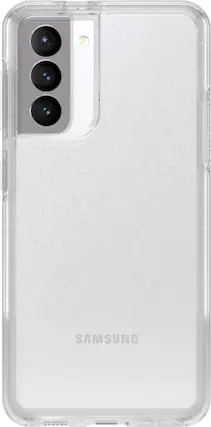 Front. OtterBox - Symmetry Clear Series for Samsung Galaxy S21 5G - Stardust.