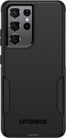 OtterBox - Commuter Series for Samsung Galaxy S21 Ultra 5G - Black - Front_Zoom