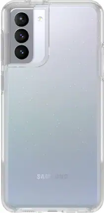 Front. OtterBox - Symmetry Clear Series for Samsung Galaxy S21+ 5G - Stardust.
