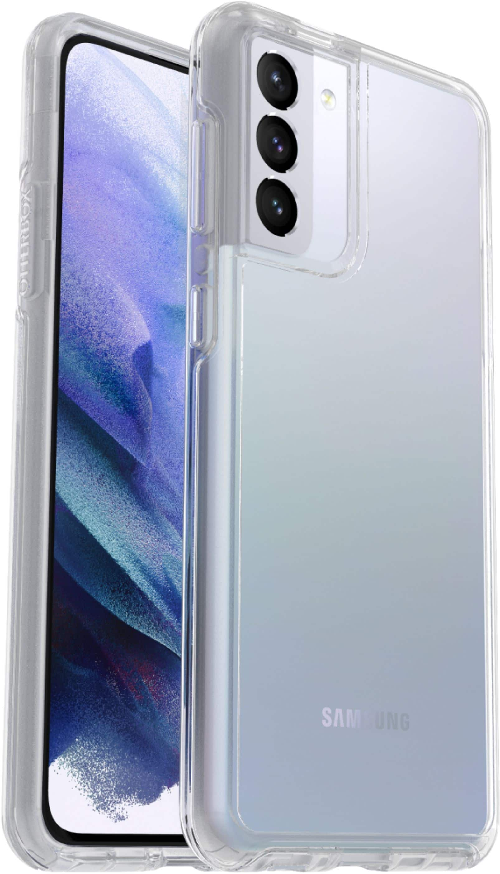 Angle View: OtterBox - Symmetry Clear Series for Samsung Galaxy S21+ 5G - Clear