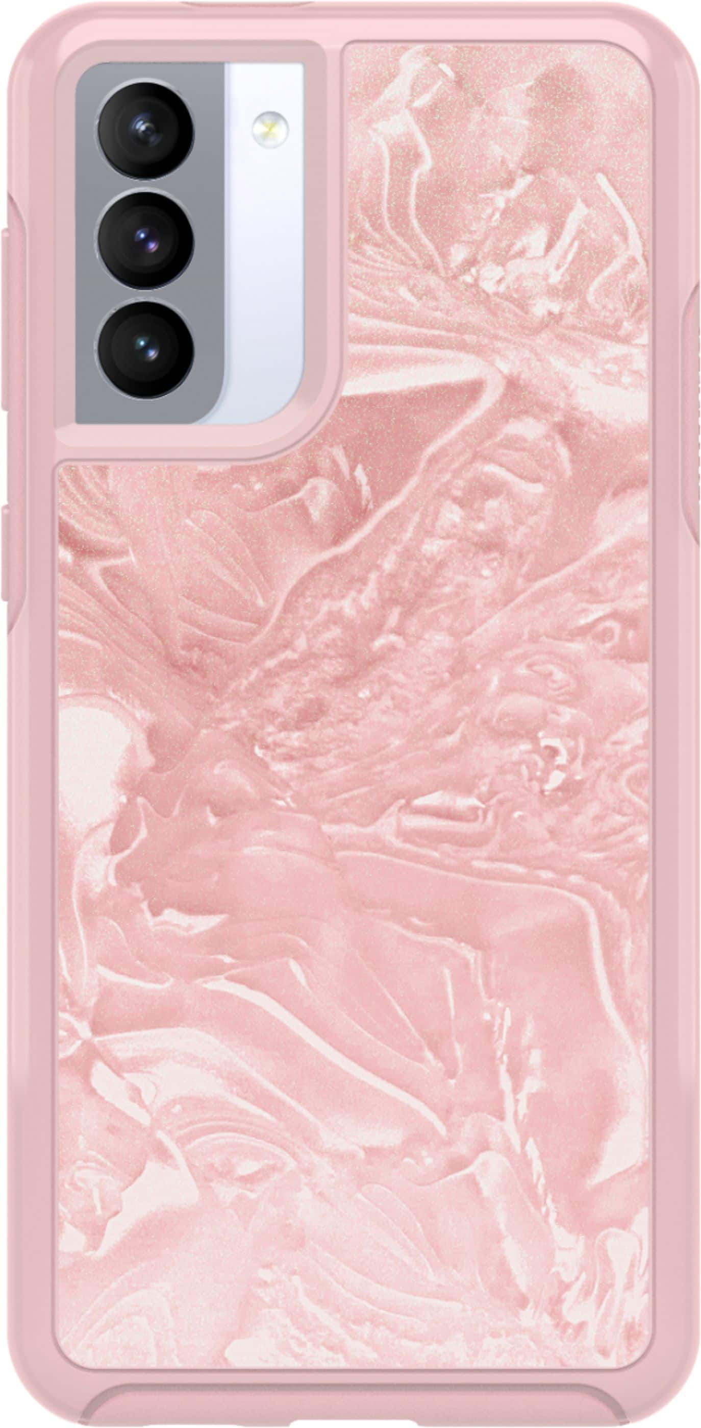 Front. OtterBox - Symmetry Clear Series for Samsung Galaxy S21+ 5G - Shell Shocked.