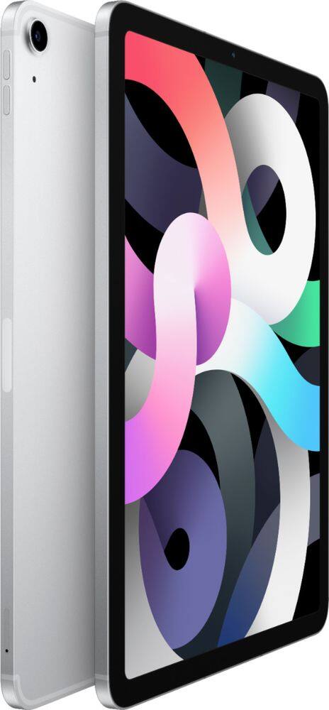 Alt View 11. Apple - Geek Squad Certified Refurbished iPad Air with Wi-Fi - 256GB - Silver.