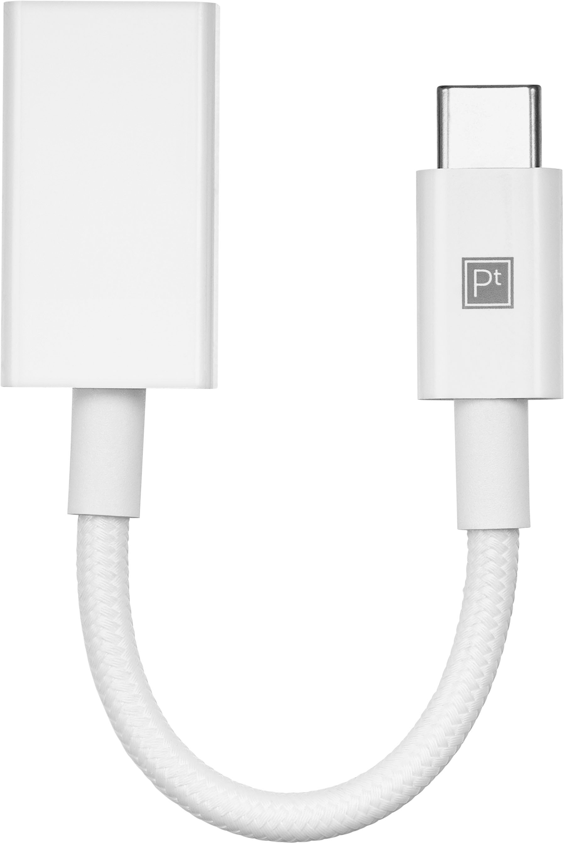 Best Buy: Platinum™ 6.6' USB-C to USB-C Charge-and-Sync Braided Cable for  USB-C Smartphones, Tablet, and More White PT-AFCCC