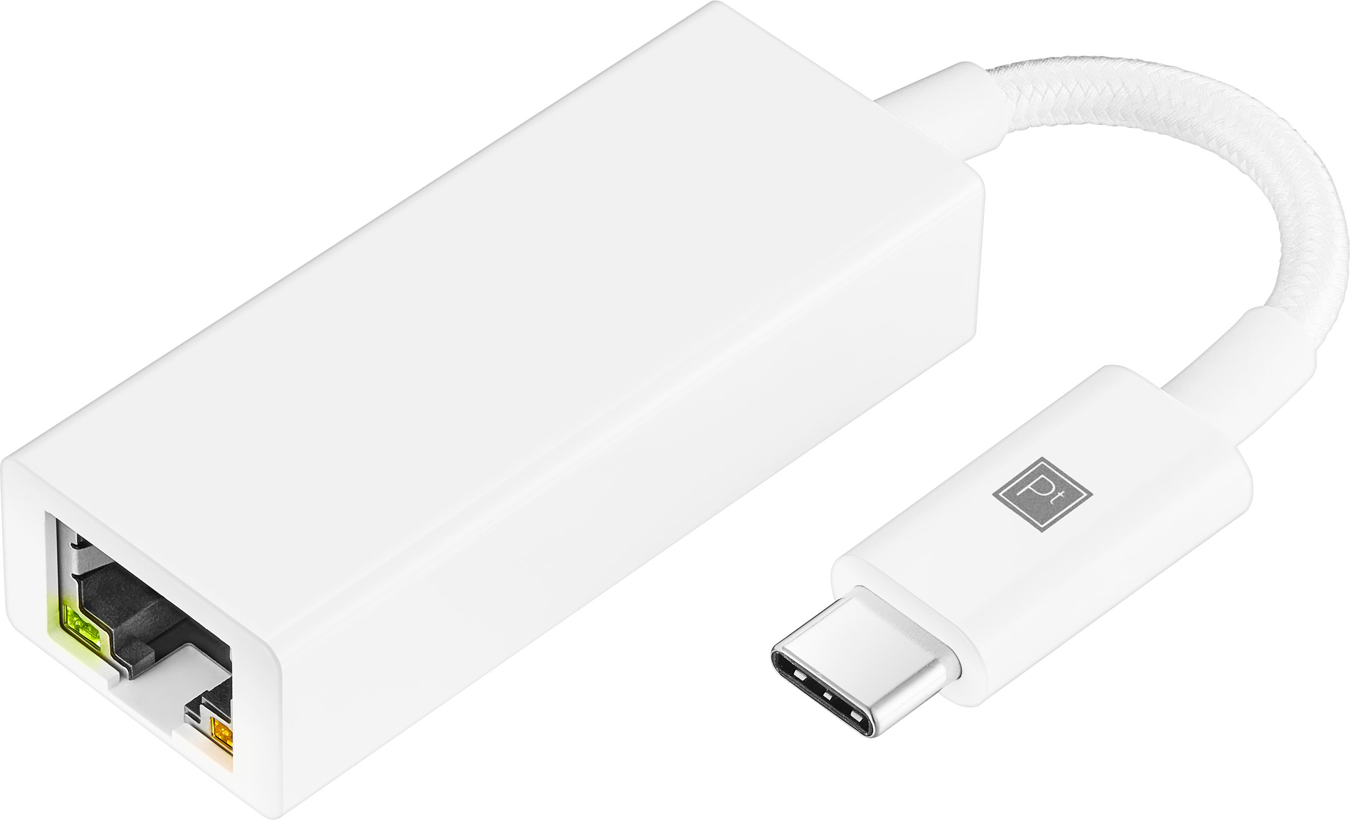 Kvinde Brøl Tænk fremad Platinum™ USB-C to Ethernet Adapter White PT-AFAEA - Best Buy