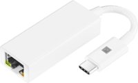 Best Buy: Platinum™ USB-C to Ethernet Adapter White PT-AFAEA