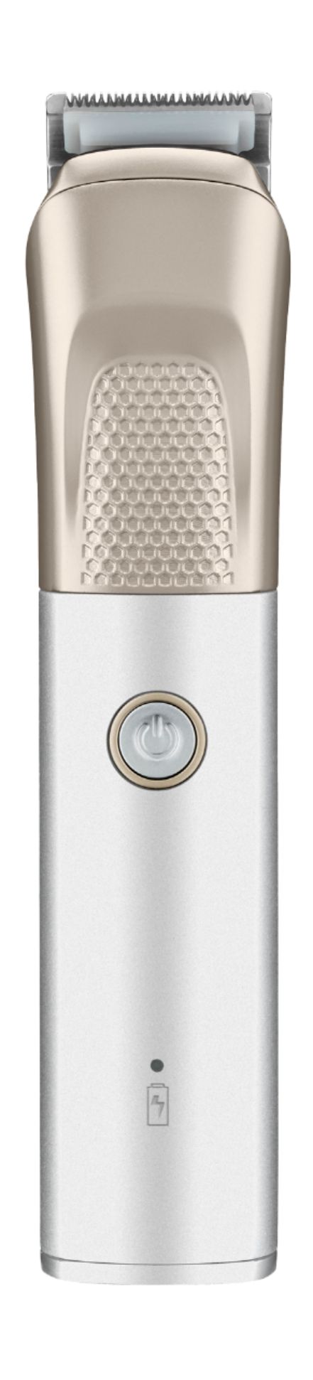 Angle View: Conair - Metal Series High Performance Rechargeable Hair Trimmer Dry - Silver
