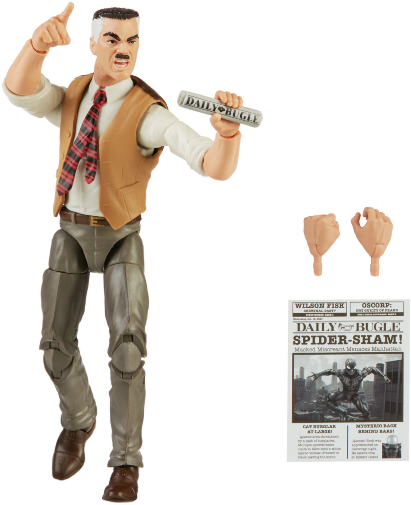 Hasbro J Jonah Jameson 6 inch Action Figure F0863 for sale online 