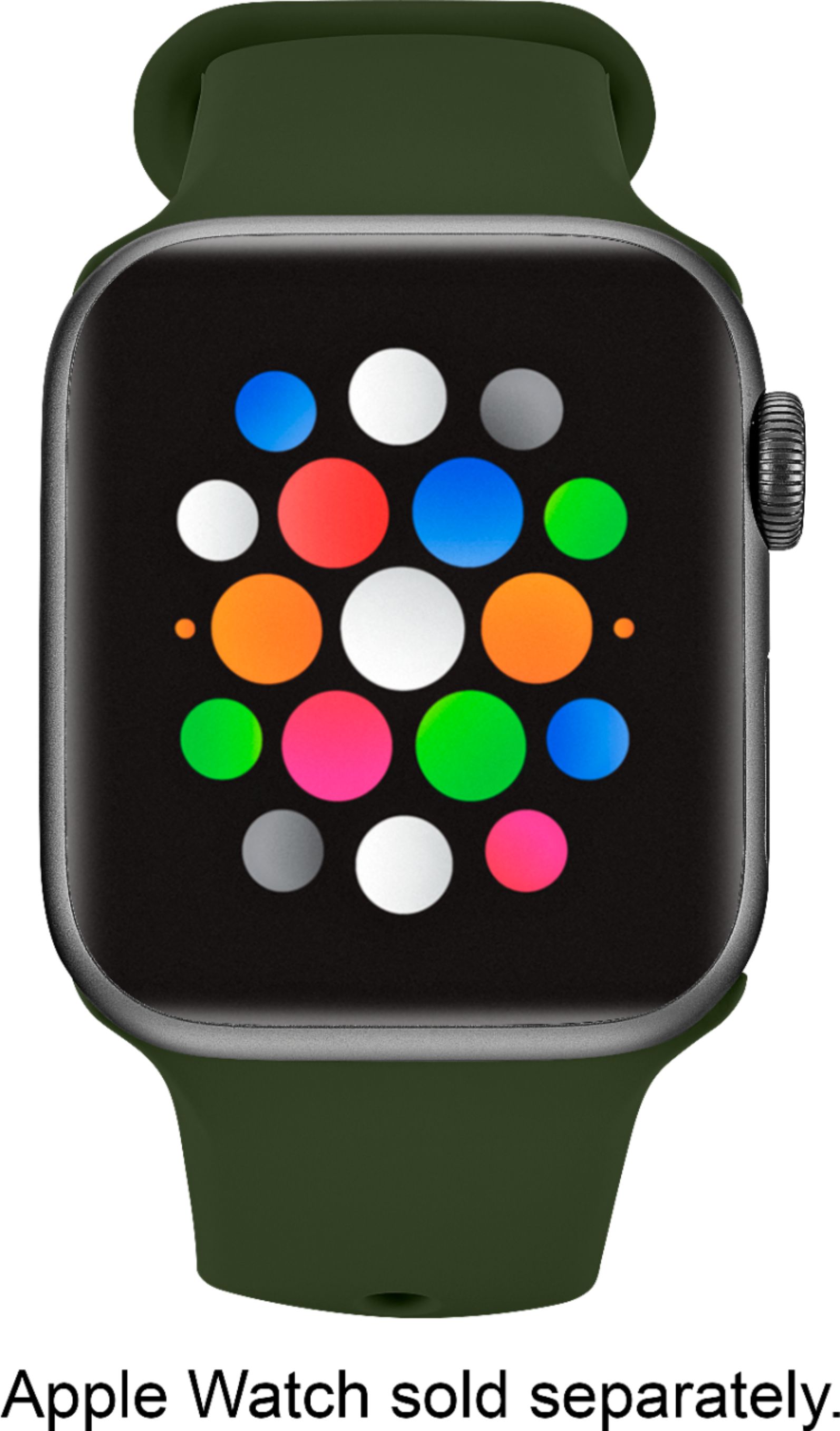 Lane And Lucia Mod Rainbow 38mm/40mm Black Apple Watch Band