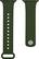 Angle. Modal™ - Silicone Watch Band for Apple Watch 42, 44, 45mm (Series 1-8) and Apple Watch Ultra 49mm - Dark green.