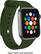 Alt View 12. Modal™ - Silicone Watch Band for Apple Watch 42, 44, 45mm (Series 1-8) and Apple Watch Ultra 49mm - Dark green.