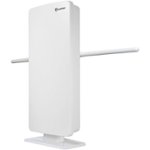 Front. ANTOP - HD Smart Panel: HDTV & FM Amplified Antenna - White.