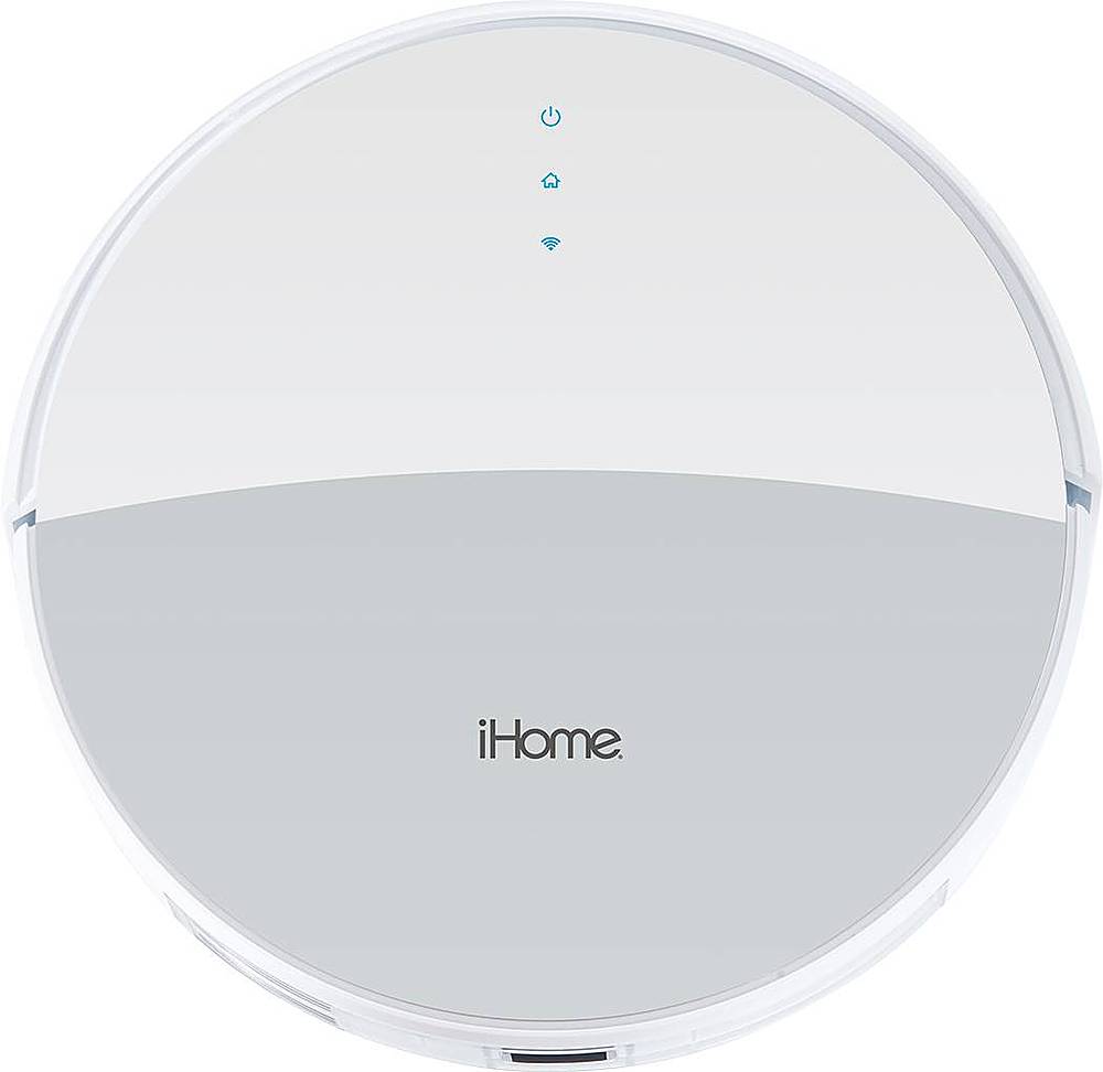 iHome IHRV1-WHT AutoVac Eclipse Wi-Fi Connected Robot Vacuum