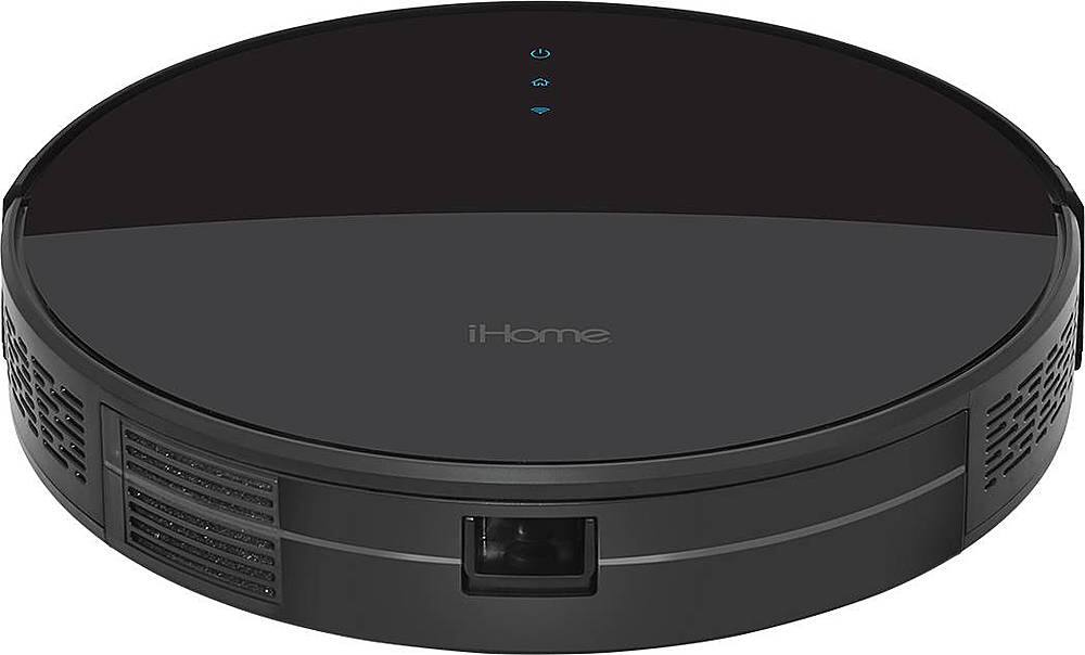 Alt View 11. iHome - AutoVac Eclipse Wi-Fi Connected Robot Vacuum & Mop with Mapping HomeMap Navigation and HyperDrive Technology - Black.