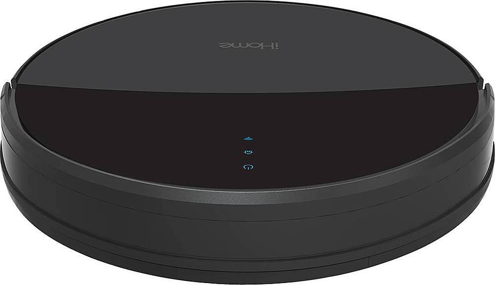 Alt View 12. iHome - AutoVac Eclipse Wi-Fi Connected Robot Vacuum & Mop with Mapping HomeMap Navigation and HyperDrive Technology - Black.